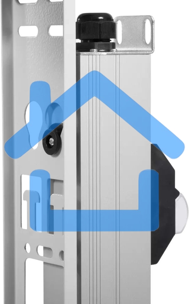 Блок силовых розеток Rem, IEC 60320 С13 х 12, IEC 60320 С19 х 8, вход колодка, 1863х45х60 мм (ВхШхГ), 32А, автомат, алюминий, с мониторингом