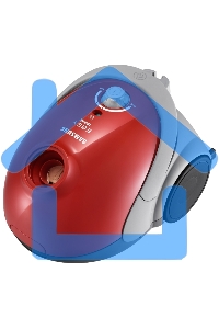 Пылесос Samsung VCC5251V3R 1800Вт, красный 410/1800 Вт, уборка сухая, пылесборник мешок, контейнер 2л
