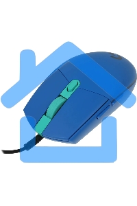 Мышь проводная Logitech G102 LIGHTSYNC синий, 8000 dpi, USB, кнопки - 6