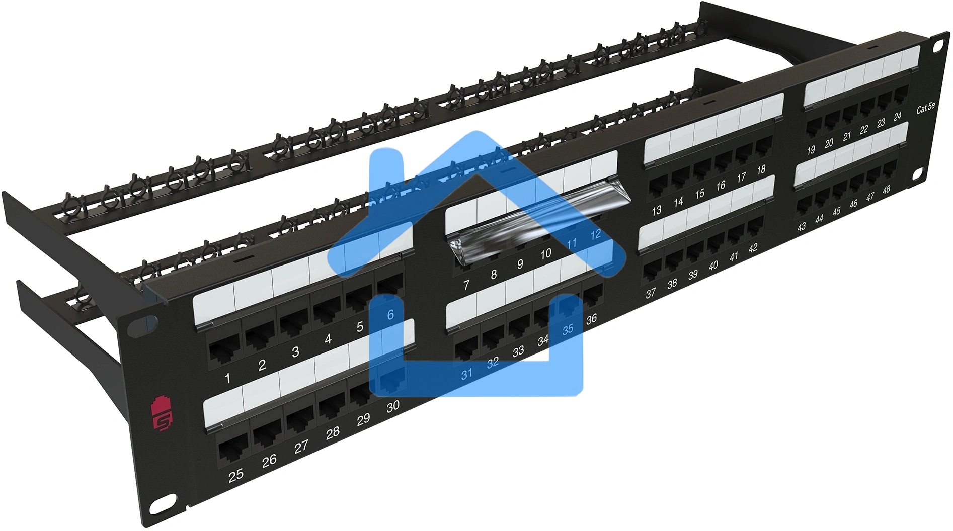 Патч-панель Sysmatrix PP 1902U.S485EU.M 19