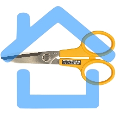 Ножницы OLFA OL-SCS-2 нерж.сталь желтый/серебр.