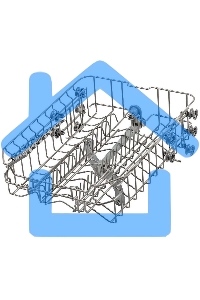 Встраиваемая посудомоечная машина Krona GARDA 45 BI 1760Вт узкая