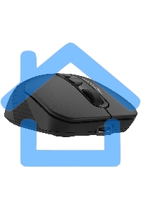 Мышь беспроводная A4Tech Fstyler FB10C черный, 2000 dpi, радиоканал, Bluetooth, USB, кнопки - 4