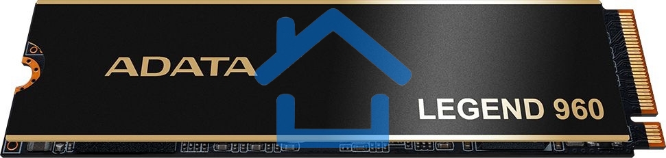 Накопитель SSD ADATA LEGEND 960, 1Tb, PCIe 4.0 x4, M.2 2280, NVMe, R/W 7400/6000, с радиатором