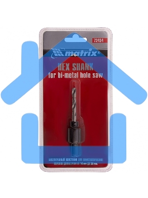 Хвостовик Matrix 6-гранный для коронок BIMETAL до 30 мм