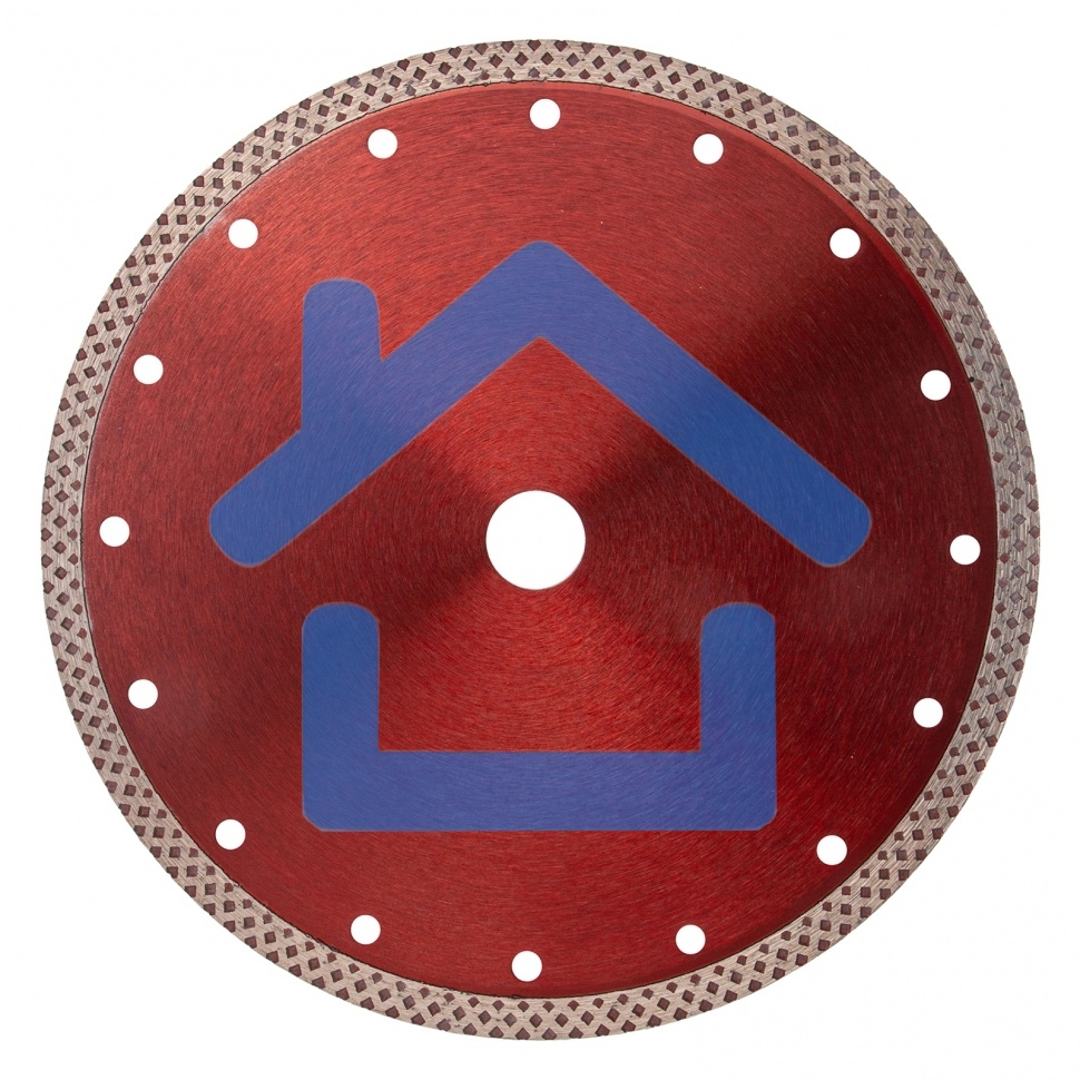 Диск алмазный отрезной Matrix сплошной, 230 х 22,2 мм, сухое/мокрое резание