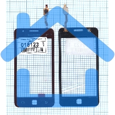 Сенсорное стекло (тачскрин) для Samsung Z1 SM-Z130H красное