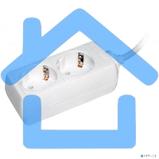 Удлинитель 2х3м с заземл. 16А IP20 У02 2P+PE ИЭК WYP10-16-02-03-Z-N