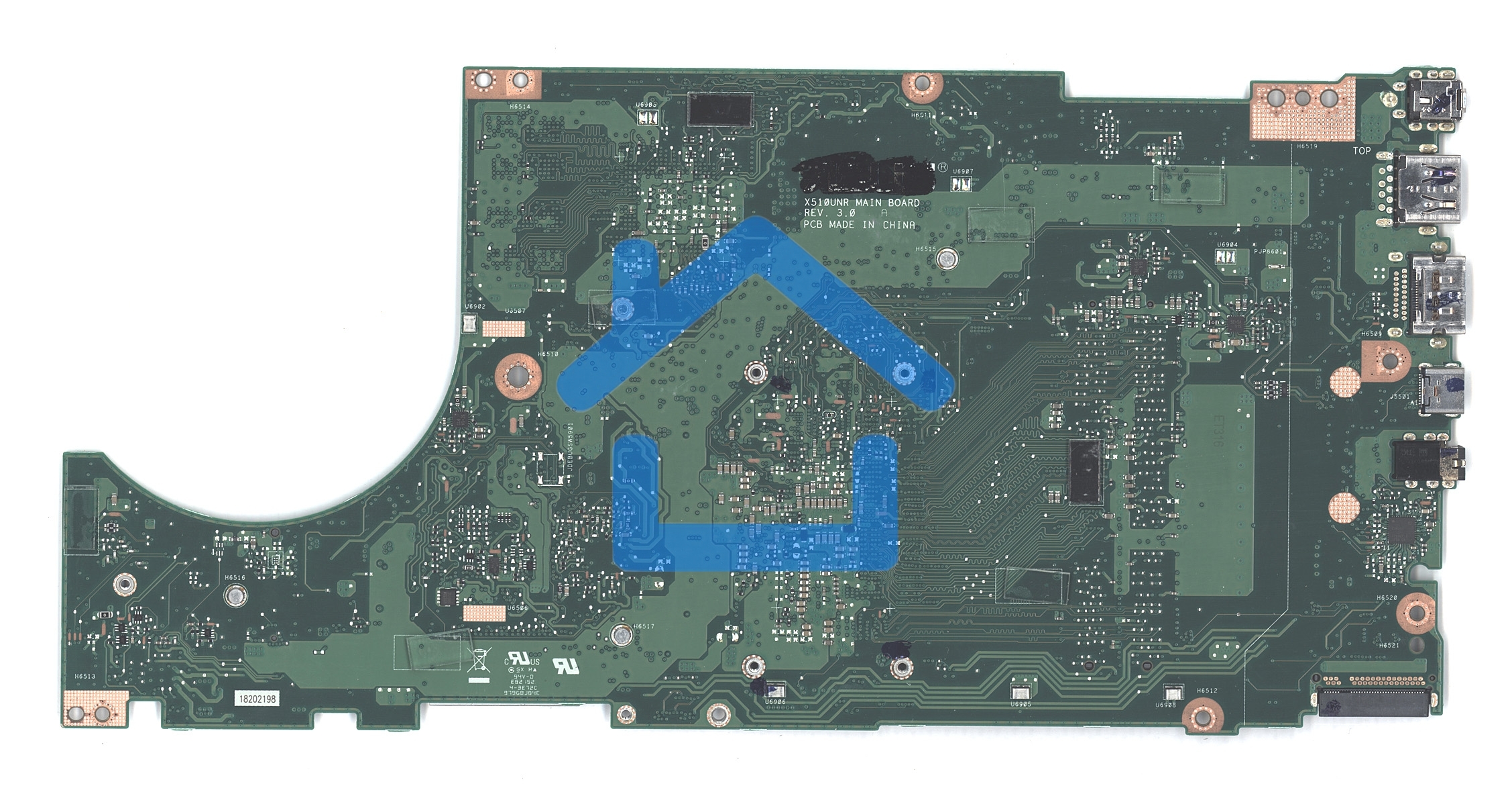 Материнская плата для Asus X510UF I5-8250U
