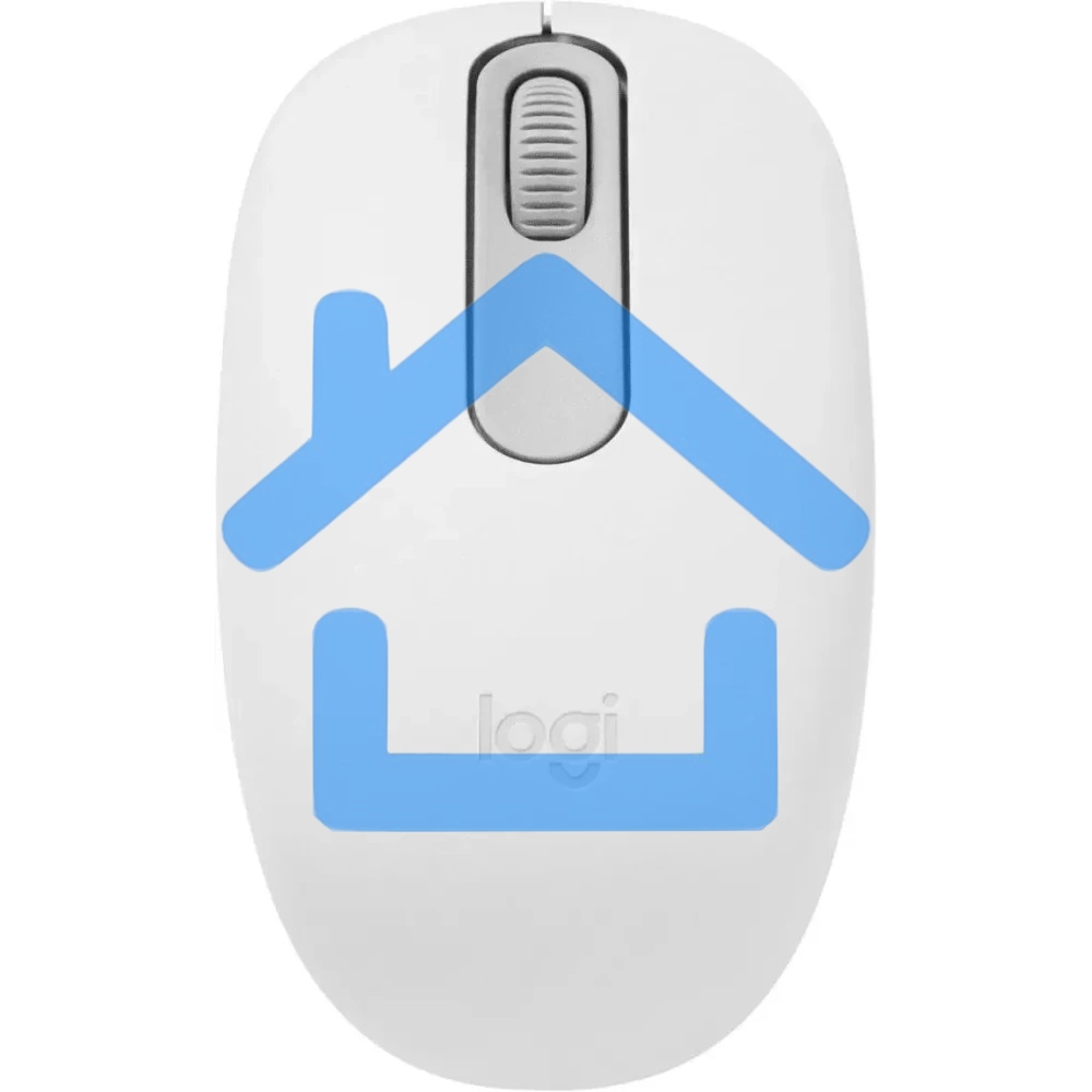Мышь беспроводная Logitech M196 белый, 1000 dpi, Bluetooth, кнопки - 3