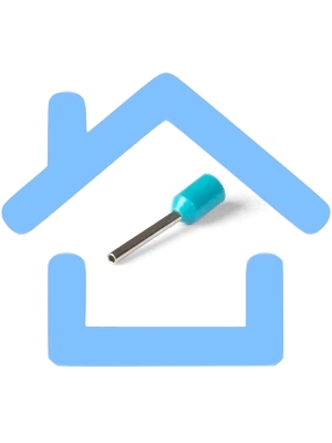 Наконечник штыревой НШВИ 0.25-8 (100шт/уп) 79433 КВТ