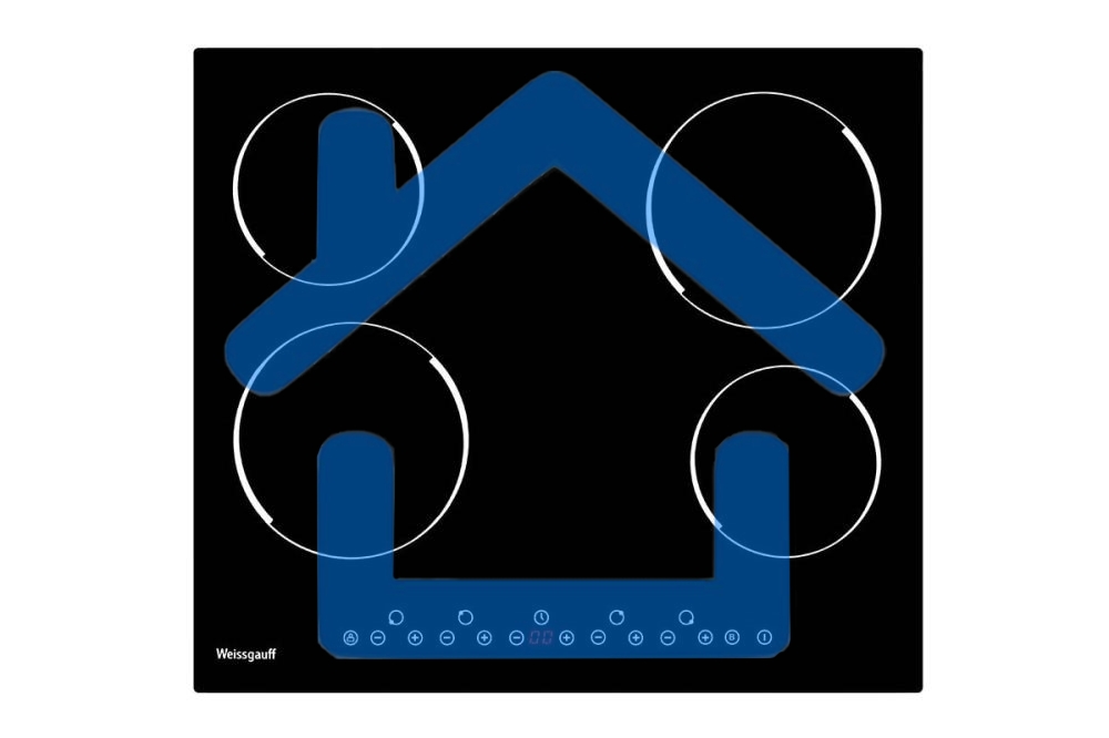 Встраиваемая электрическая панель Weissgauff HV 640 B
