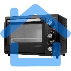 Жарочный шкаф ATLANTA ATH-1404 2000Вт, 40л, конвекция, до 230 °C черный