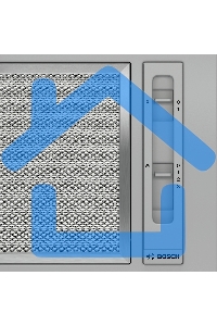 Вытяжка встраиваемая Bosch DLN52AA70 нержавеющая сталь, 53.4 см, 302 куб. м/ч, 65 дБ