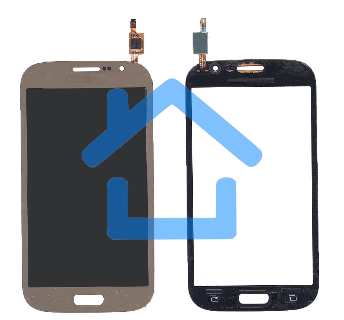 Сенсорное стекло (тачскрин) для Samsung Galaxy Grand Neo Duos GT-I9060 золотистое