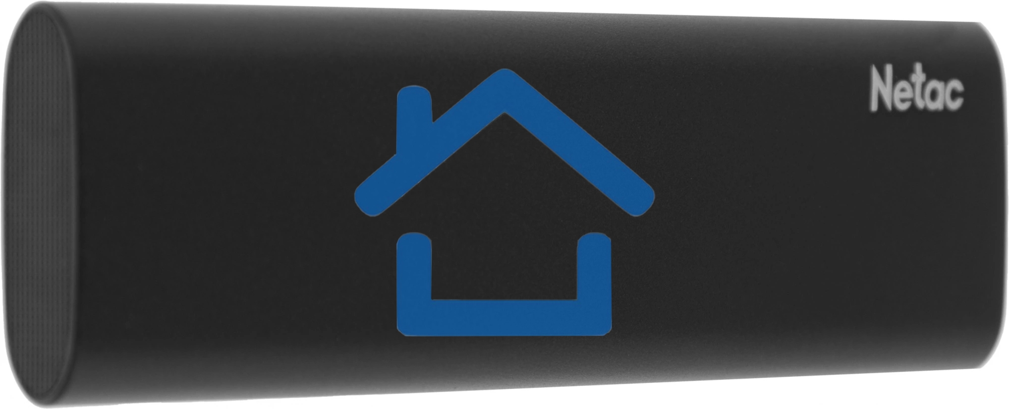 Накопитель SSD External Netac 2.0Tb Z SLIM <NT01ZSLIM-002T-32BK> (USB3.2, up to 520/480MBs, 100х29.5х9mm, Black)