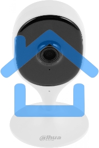 Компактная IP-видеокамера DAHUA DH-IPC-C5AP-0280B с Wi-Fi 2.4ГГц 5Мп, 1/3.2” CMOS, объектив 2.8мм, обнаружение людей, ИК 10м, микрофон, динамик