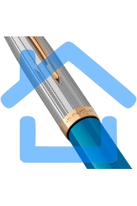 Ручка шариковая Parker 51 Premium (CW2169080) Turquoise GT M, черные чернила, подарочная коробка