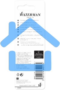 Стержень шариковый Waterman Standard Maxima (CW1964017) F 0.8мм, черные чернила, блистер