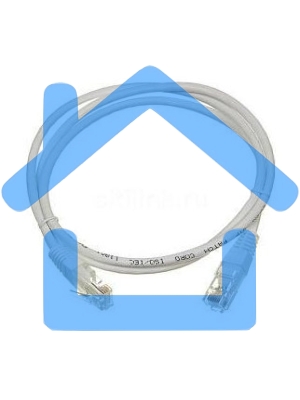 Патч-корд Lanmaster UTP TWT-45-45-1.0-WH вилка RJ-45-вилка RJ-45 кат.5е 1м белый ПВХ