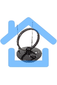 Телевизионная антенна Harper ADVB-2969 (комнатная, активная;DVB-T2; VHF / UHF (174–230 MHz, 470-862 MHz); 25 dB; 75 ; 3 dB; 1м)