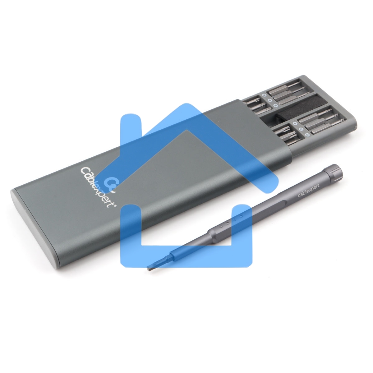 Отвертка с набором бит Cablexpert TK-SD-08R (49 предметов)
