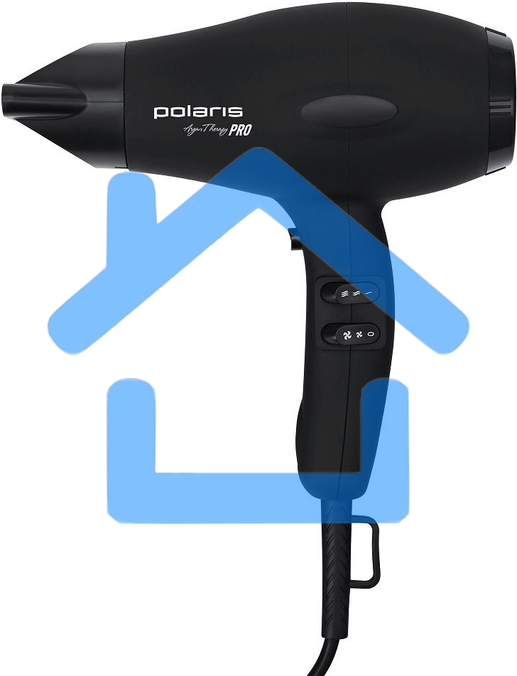 Фен Polaris PHD2099ACi Argan Therapy PRO черный 2000Вт