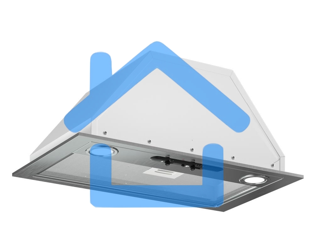 Вытяжка встраиваемая Elikor 52Н-400-П3Д нержавеющая сталь, 50 см, 400 куб. м/ч, 57 дБ