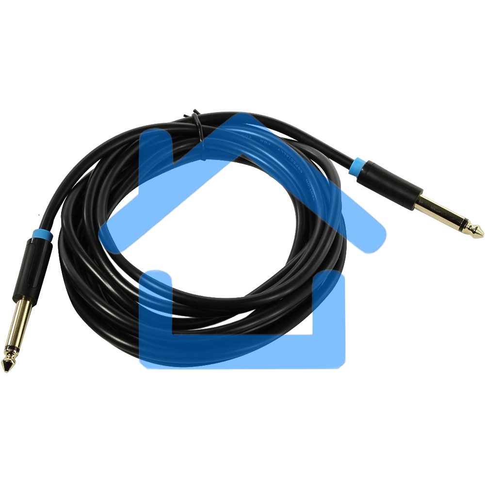 Кабель Vention аудио Jack 6,35 mm M/6.35 M - 3 м