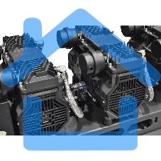 Компрессор поршневой Парма БМ K-4500/100БМ масляный 711л/мин 100л 4500Вт серый/черный