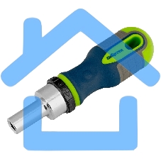 Отвертки СИБРТЕХ реверсивные с набором бит и торцевыми головками, 41 шт 13338