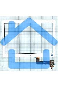 Сенсорное стекло (тачскрин) для Huawei MediaPad M2 10.0, белое