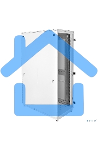 Шкаф телеком. напольный 42U (600x800) дверь металл (ШТК-М-42.6.8-3ААА) (3 коробки)