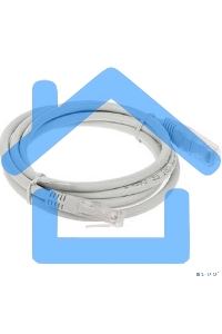 Патч-корд медный UTP Cablexpert PP10-1.5M кат.5e, 1.5м, литой, многожильный (серый)