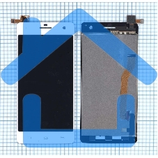 Дисплей для Micromax Canvas Knight A350 белый