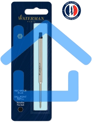 Стержень шариковый Waterman Standard Maxima (CW1964017) F 0.8мм, черные чернила, блистер