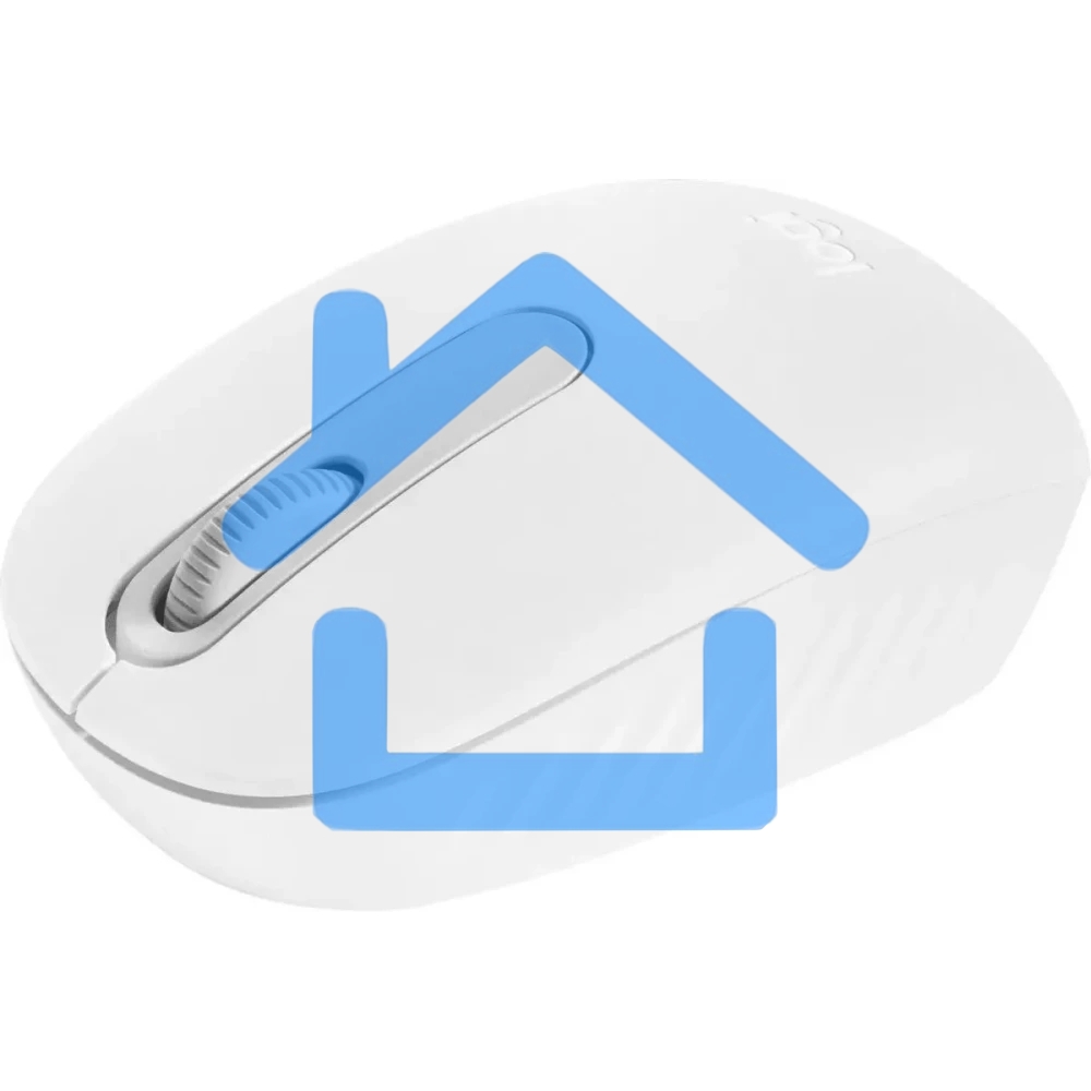 Мышь беспроводная Logitech M196 белый, 1000 dpi, Bluetooth, кнопки - 3