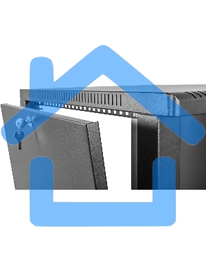 Шкаф ЦМО телекоммуникационный настенный сварной 15U (600 500) съемные стенки, дверь стекло, черный