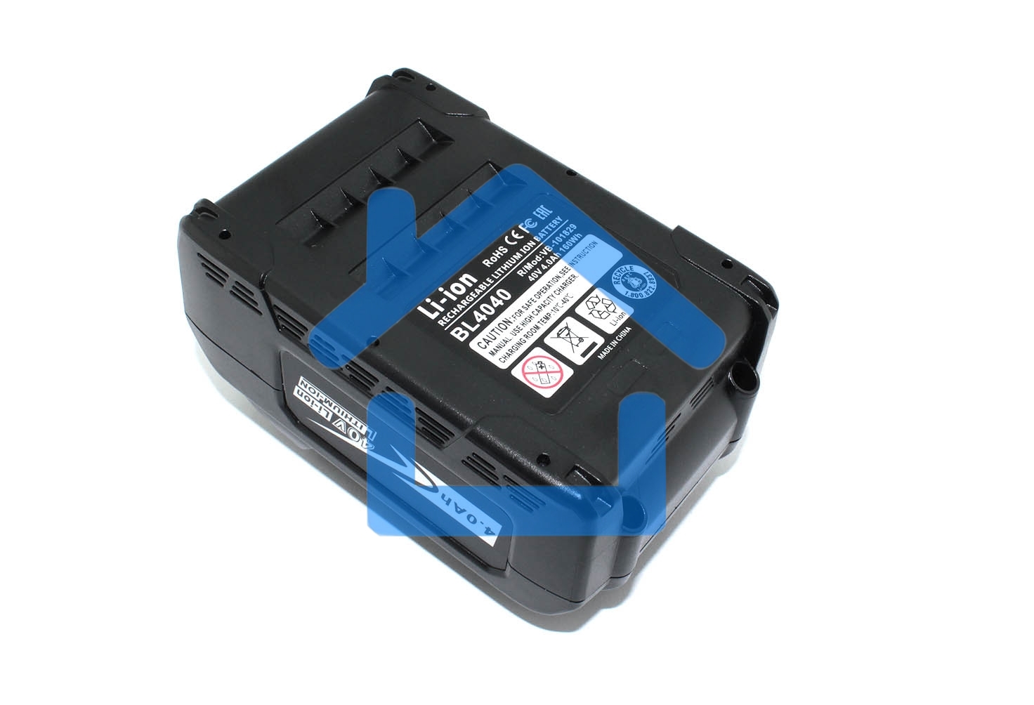 Аккумулятор для MAKITA BL4040 XGT, 40В, 4Ач, 191B26-6 40V 4.0AH Li-ion