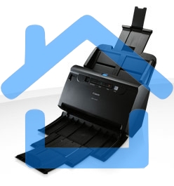 Сканер Canon DR-C240 (0651C003), протяжный, A4, CIS, 600x600 dpi, 45(30)ppm, ADF 60, Duplex Color, USB 2.0