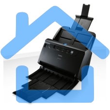 Сканер Canon DR-C240 (0651C003), протяжный, A4, CIS, 600x600 dpi, 45(30)ppm, ADF 60, Duplex Color, USB 2.0