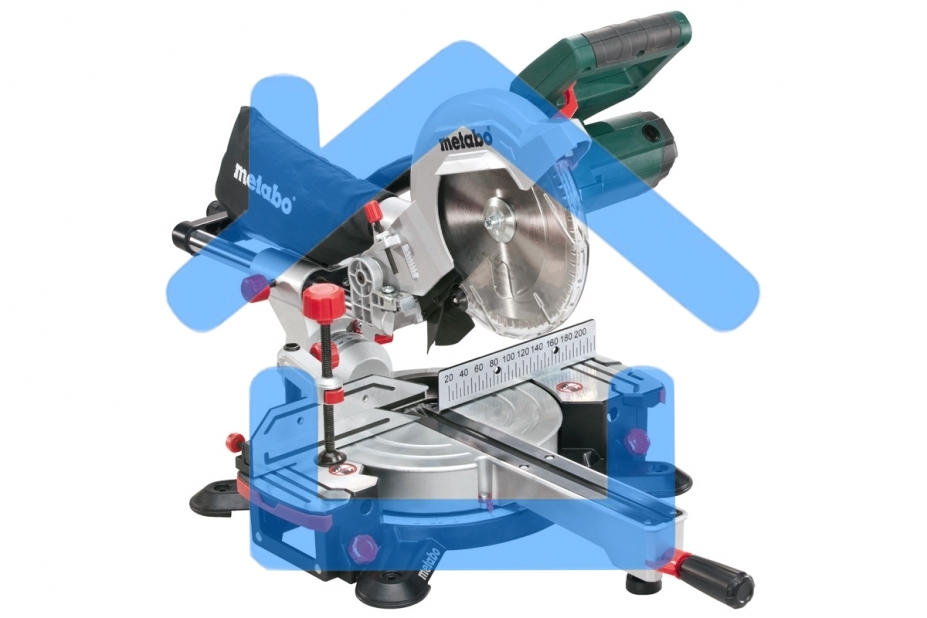 Пила торцовочная Metabo KGSV 216 M [619261000] 1700вт,рег.об.лазер,подсв, вес 13,5 кг