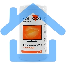 Салфетки для ЖК-экранов в банке KBF-100ECO, 100 шт.