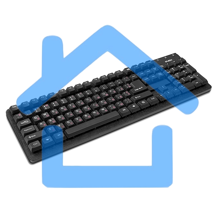 Клавиатура Keyboard SVEN Standard 301 USB черная SV-03100301UB