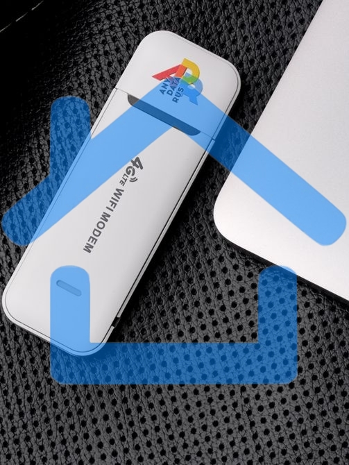 Модем 3G/4G Anydata W150 USB Wi-Fi Firewall +Router внешний белый