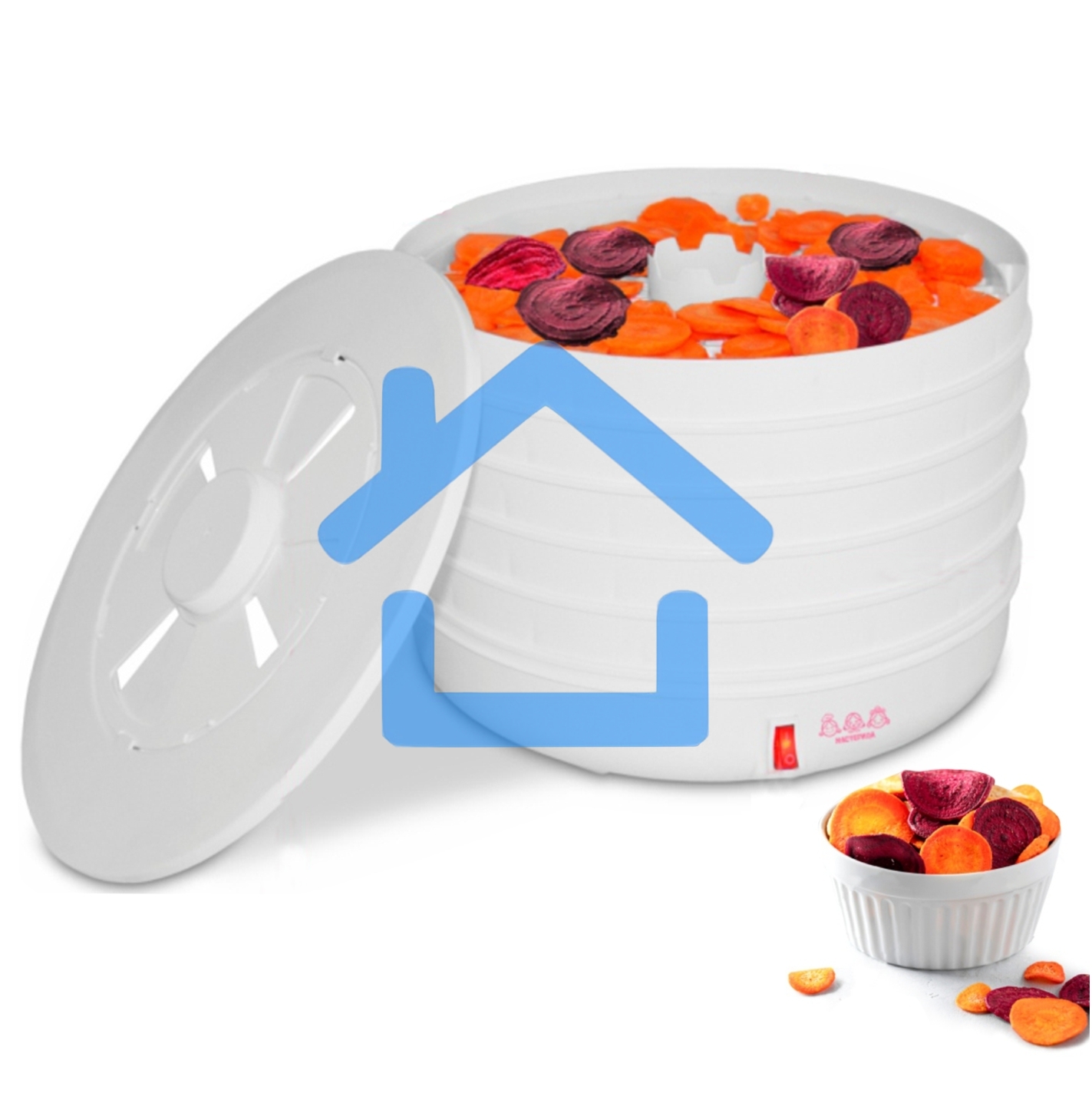 Сушилка для овощей и фруктов Мастерица EFD-0501M