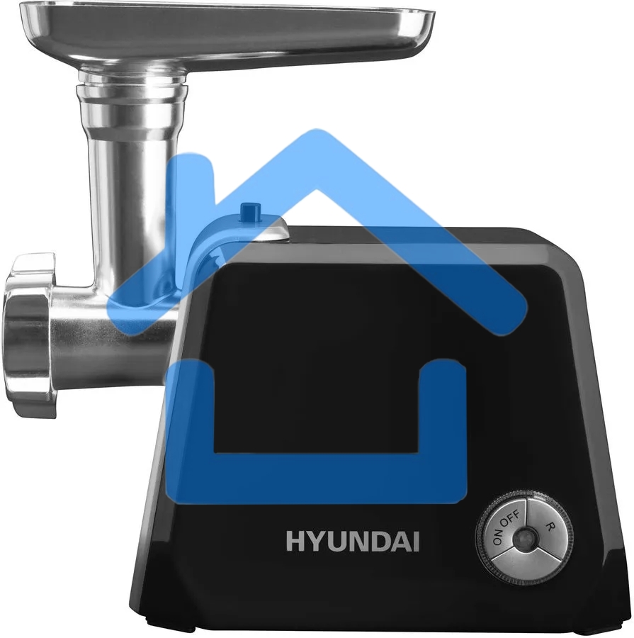 Мясорубка электрическая Hyundai HY-MG4422 1200Вт черный/серебристый