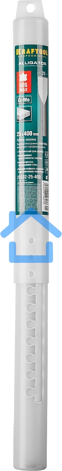 Зубило плоское Kraftool ALLIGATOR 29332-25-400_z01 SDS-max 25x400мм