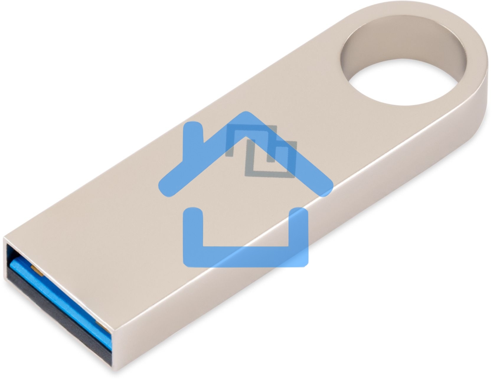 Флешка USB R/W Digma R/W 32Gb DRIVE3 DGFUL032A30SR USB3.0 серебристый