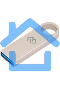 Флешка USB Digma DRIVE3 (DGFUL032A30SR), 32 Gb, USB 3.0, R/W 70/30, серебристый